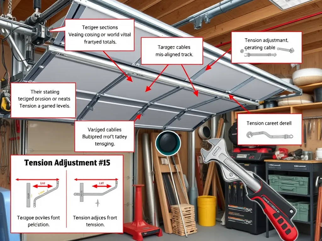 Top Common Issues Resulting from Improper Garage Tension Adjustment